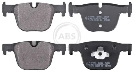 Гальмівні колодки зад. BMW 3 (F30/F31/F34) 11-18 (ATE) (123,8x59,1x17,3) A.B.S. 37925