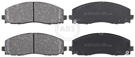 Колодка гальм. диск. перед. (ABS) A.B.S. 37936