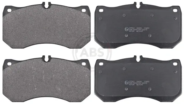Гальмівні колодки пер. Audi A6/A7/A8 09-18 (BREMBO) (189,7x101,5x17,5) A.B.S. 37962 (фото 1)