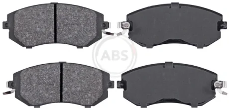 Гальмівні дискові колодки, к-кт. A.B.S. 37998