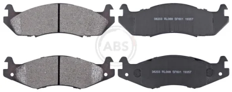 Комплект гальмівних колодок A.B.S. 38203
