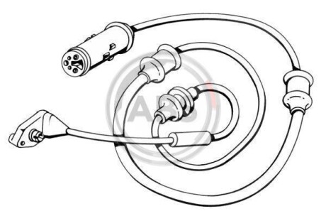 Датчик гальмівних колодок пер. Vectra (95-09) A.B.S. 39559