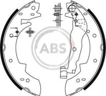 Гальмiвнi колодки барабаннi A.B.S. 8915