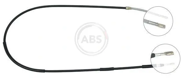 Трос гальма стоянки A.B.S. K10985 (фото 1)