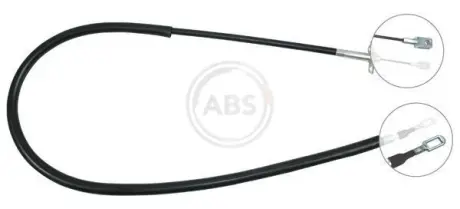 Трос ручного гальма LT/W903/W904/W906/W909 (95-21) Пр. A.B.S. K16388