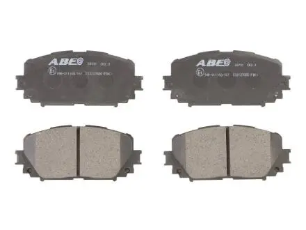 Комплект гальмівних колодок ABE C12127ABE