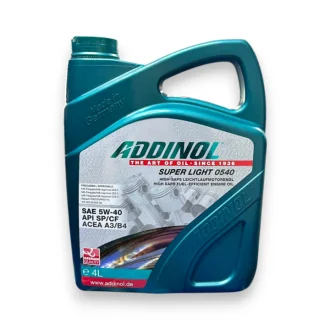 Олива моторна Super Light 0540 5W-40 4л 4309 ADDINOL 72097725