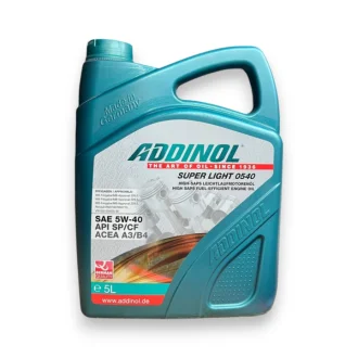 Олива моторна Super Light 0540 5W-40 5л 5127 ADDINOL 72097781