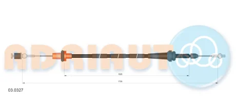 Тросик газа ADRIAUTO 030327