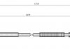 Трос гальмівний FIAT C8 all drum brakeLH-RH06-/Jumpy all drum brakeLH-RH06-/Ulysse all drum ADRIAUTO 1102142 (фото 1)