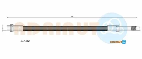Тормозной шланг ADRIAUTO 271242