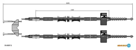 Автозапчасть ADRIAUTO 3302071