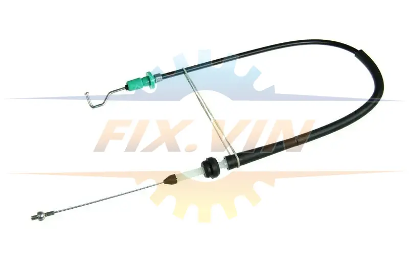 Трос газу VW Golf/Jetta 1.68/83-/Passat 1.8/2.0 ch -3A-R-2200004/88-7/94/Toledo 1.6 - Toledo 1.8-2.0 ADRIAUTO 550388 (фото 1)