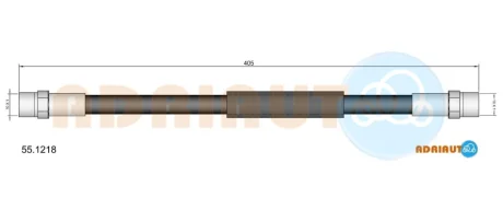 Тормозной шланг ADRIAUTO 551218