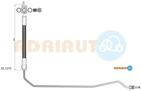 Тормозной шланг ADRIAUTO 551270