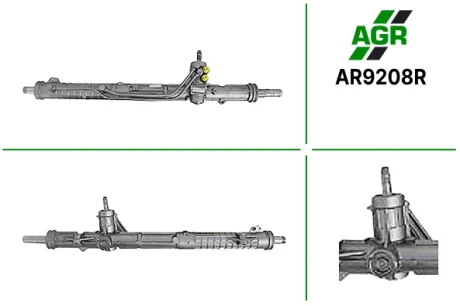 Рульова рейка з ГПК відновлена ALFA ROMEO Spider 2006-,ALFA ROMEO 156 2002-2005 AGR AR9208R