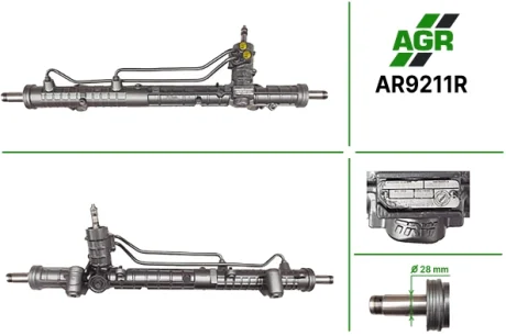 Рульова рейка з ГПК відновлена ALFA ROMEO 166 (936) 98-07 AGR AR9211R