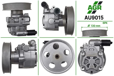 Насос ГУР новый AUDI A4 2007-2012, A5 2007-2012 AGR AU9015
