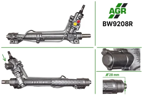 Рульова рейка з ГПК відновлена BMW 5 E-39 1995-2003 AGR BW9208R