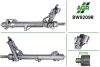 Рульова рейка з ГПК відновлена BMW 7 (E65, E66) 01- AGR BW9209R (фото 1)