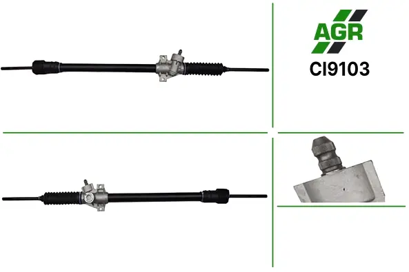 Рульова рейка без ГУР нова CITROEN C25 81-94, FIAT DUCATO 81-94, PEUGEOT J5 81-94 AGR CI9103 (фото 1)