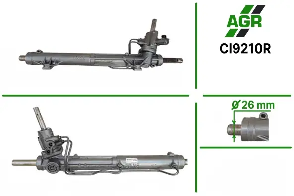 Рульова рейка з ГПК відновлена CITROEN C5 2001-2004 AGR CI9210R (фото 1)