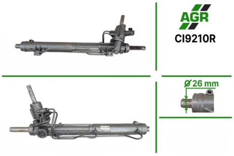 Рульова рейка з ГПК відновлена CITROEN C5 2001-2004 AGR CI9210R