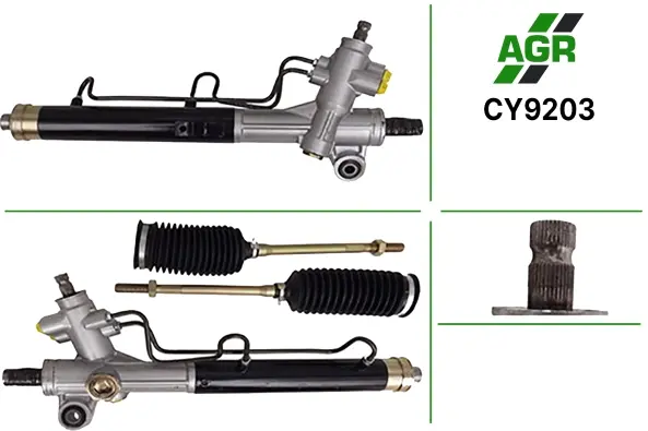 Кермова рейка з г/п Chery Tiggo, Chery Tiggo 3, Chery 2.0, 2.4 05-08 AGR CY9203 (фото 1)