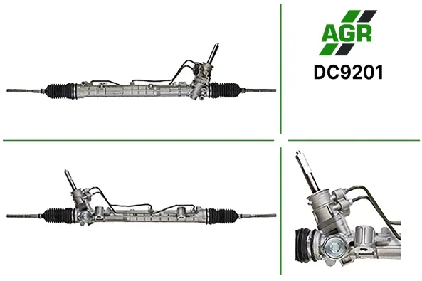Рулевая рейка с ГУР новая DACIA Logan 2004-, RENAULT Sandero 2007-, LADA Largus 2012- AGR DC9201 (фото 1)