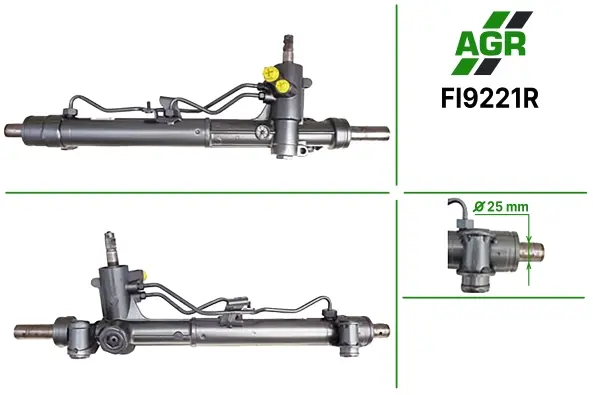 Кермова рейка з г/п (відновлена) FIAT DOBLO 1.3D- 1.6D 16- AGR FI9221R (фото 1)