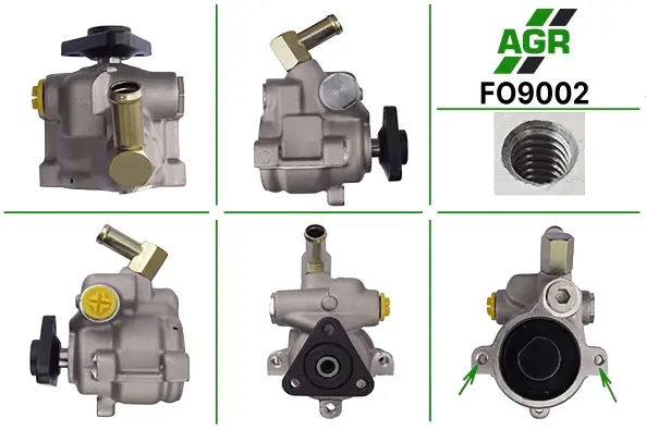 Насос ГПК з механічним приводом, новий, FORD ESCORT 1995-2000, FIESTA 1989-1995, TRANSIT 1994-2000 AGR FO9002 (фото 1)