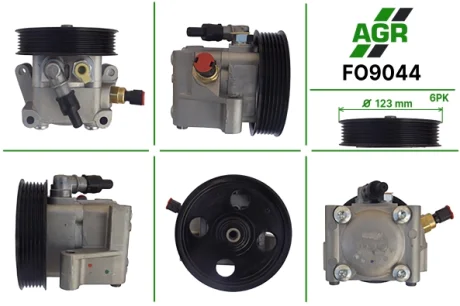 Насос ГУР новый FORD C-MAX 07-,FOCUS C-MAX 03-07,FOCUS II (DA_) 04-,VOLVO C30 06-,VOLVO S40 II 0 AGR FO9044