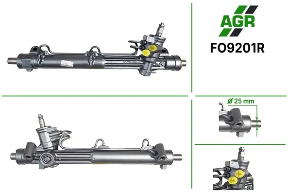 Рульова рейка з ГПК відновлена FORD COUGAR (EC_) 98-01,MONDEO I (GBP) 93-96,MONDEO I седан (GBP AGR FO9201R (фото 1)