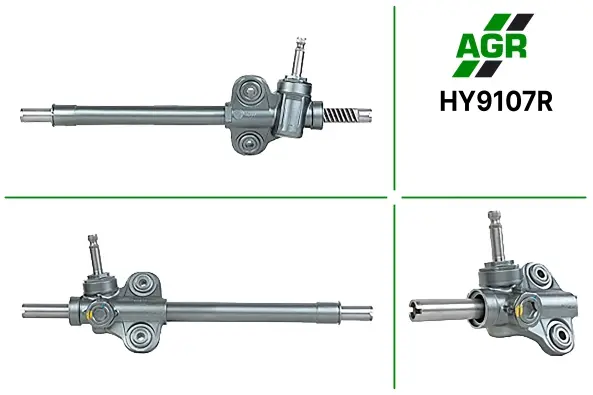 Рулевая рейка без ГУР восстановленная HYUNDAI ATOS (MX) 98-05, ATOS PRIME (MX) 99- AGR HY9107R (фото 1)