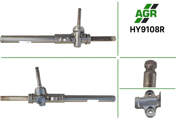 Рульова рейка без ПК, відновлена, HYUNDAI i10 07-,i10 07-;KIA PICANTO (BA) 04- AGR HY9108R (фото 1)
