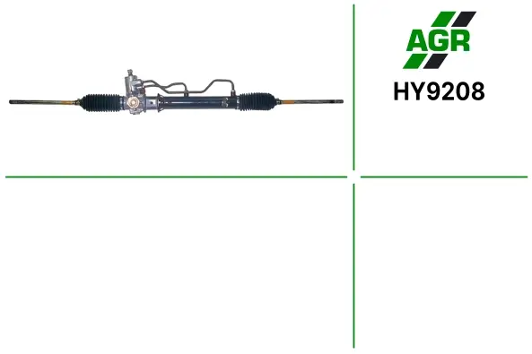 Рульова рейка з ГПК нова HYUNDAI LANTRA II (J-2) 95-00,LANTRA II Wagon (J-2) 96-00 AGR HY9208 (фото 1)
