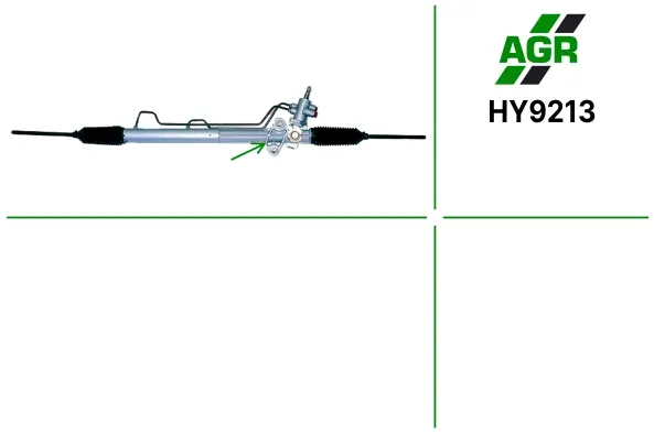 Рулевая рейка с ГУР новая HYUNDAI H-1 00-04 AGR HY9213 (фото 1)