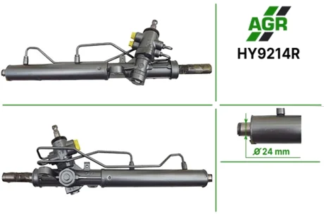 Рульова рейка з ГПК відновлена HYUNDAI GETZ (TB) 02-05 AGR HY9214R