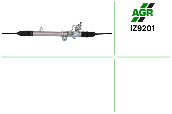 Рульова рейка з ГПК, нова, ISUZU D-MAX 02- 4*4 AGR IZ9201 (фото 1)