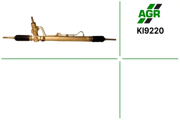 Рульова рейка з ГПК, нова, KIA CARENS III (UN) 2009-2012 AGR KI9220 (фото 1)