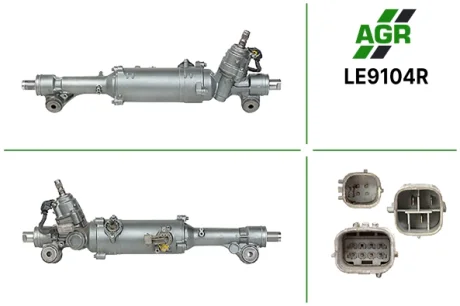 Рульова рейка з ЄПК відновлена LEXUS RX 2004-2008 AGR LE9104R