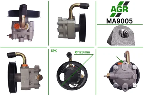 Насос ГПК новий MAZDA 323 F VI 98-04,323 S VI 98-04,626 V 97-02,626 V Hatchback 97-02 AGR MA9005