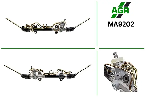 Рульова рейка з ГПК, нова, MAZDA 323 BJ 98-04, MAZDA PREMACY 01- AGR MA9202 (фото 1)