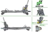 Рулевая рейка с ГУР восстановленная MAZDA 3 2003-2008,MAZDA 5 2005- AGR MA9212R (фото 1)