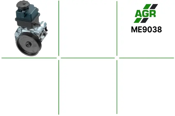 Насос ГПК новий MERCEDES-BENZ GLK-CLASS 2008-, SLK 2011- AGR ME9038 (фото 1)