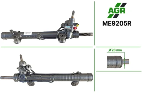 Рульова рейка з ГПК відновлена MERCEDES-BENZ E-CLASS (W210) 95-02,E-CLASS универсал (S210) 96-2 AGR ME9205R