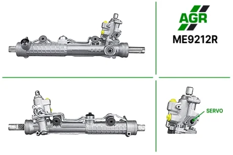 Рульова рейка з ГПК відновлена MERCEDES-BENZ S-CLASS (W220) 98-05,S-CLASS купе (C215) 99-06 AGR ME9212R