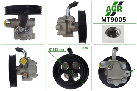 Насос ГПК новий MITSUBISHI L 200 2005-, MITSUBISHI Pajero Sport 08- AGR MT9005