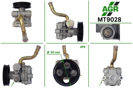 Насос ГПК новий MITSUBISHI Montero 1999-2009,MITSUBISHI Pajero Sport 1998-2006 AGR MT9028