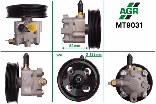 Насос ГПК новий MITSUBISHI L200 05-,L200 SPORTERO 05-,MITSUBISHI PAJERO/MONTERO SPORT05- AGR MT9031 (фото 1)